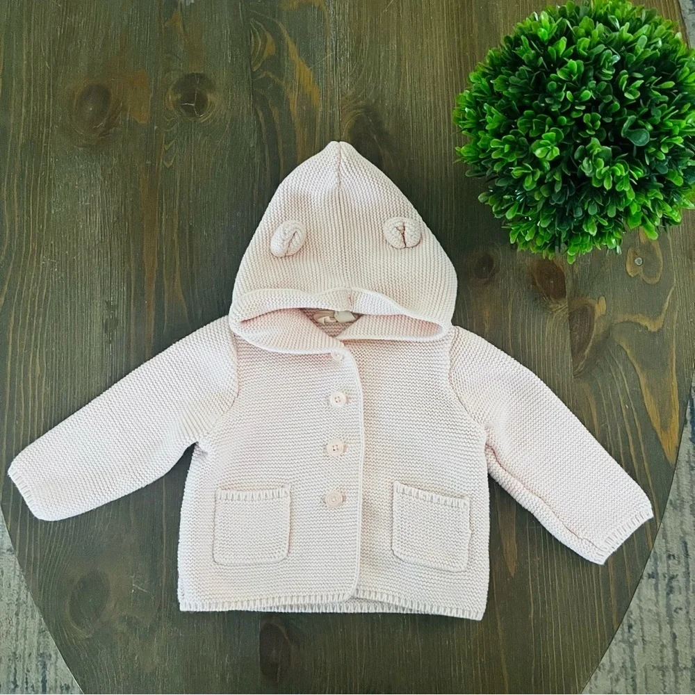 GAP Kids Pink Hooded Sweater